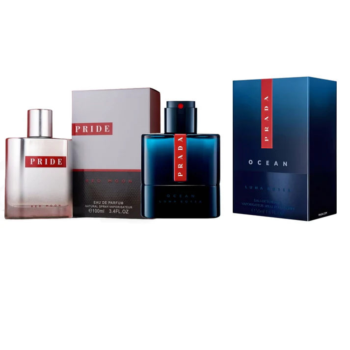 Pride Red Moon and Pride Marine Eau De Parfum by Fragrance World - Image 3